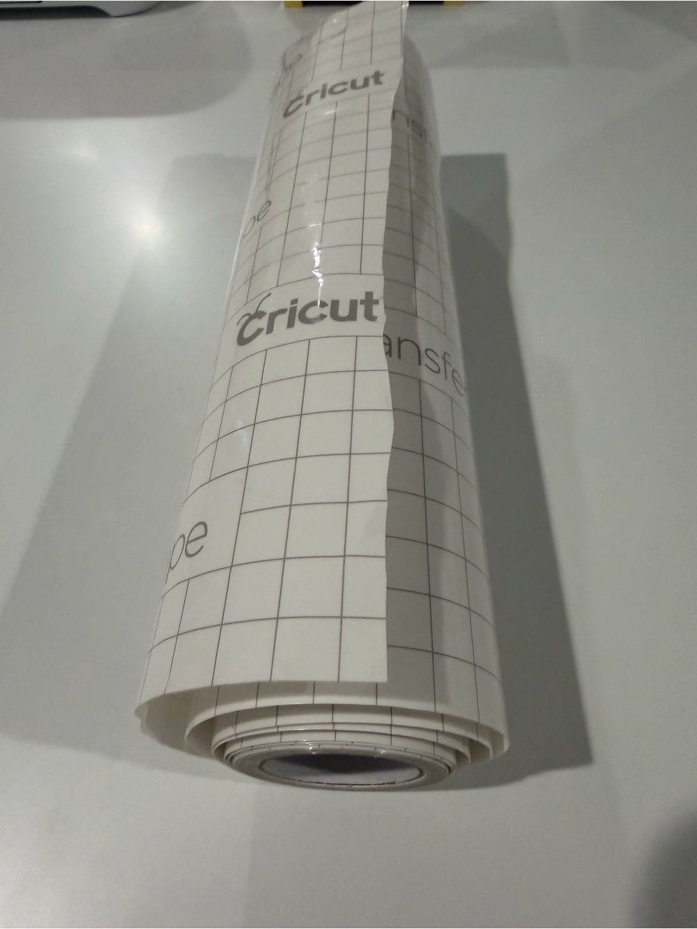 Large Roll Cricut Transfer Tape Grid Roll EUC